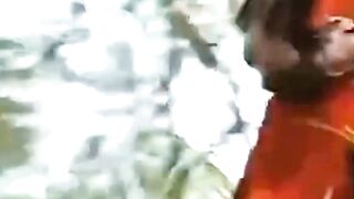 How the girl was saved by fighting the tiger?