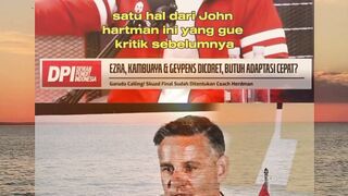 Ezra, Kambuaya, dan Geypens di coret, Butuh adaptasi cepat