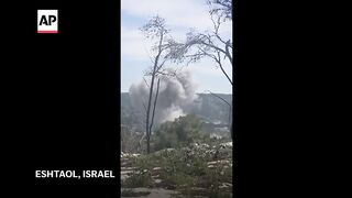 Multiple injured after Iran launches missile attack in central Israel