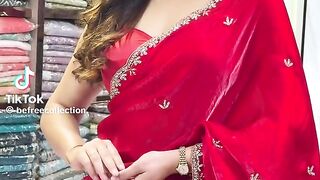 Red Fancy Sari 2