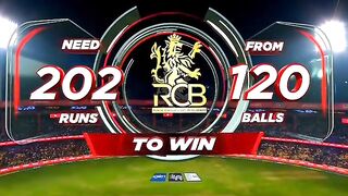 IPL opining match SRH vs RCB 2nd inning highlights
