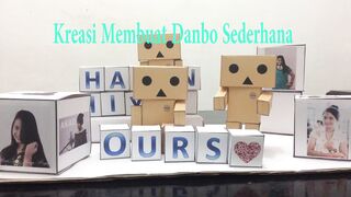 (How To Make Easy Creation Of Danbo Paper) Cara Mudah Membuat Kreasi Danbo Kertas part#1