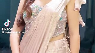 Stylish Sari Design 2