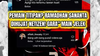 KASIHAN! RAMADHAN SANANTA DIHUJAT NETIZEN INDONESIA GARA" PENAMPILANNYA LAWAN ST KITTS AND NEVIS