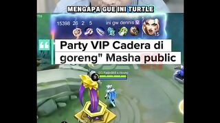 Cadera lagi mabar VIP bareng viewers.