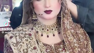 Complete Barat Bridal Look