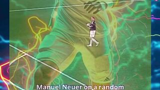 Legenda di bawah mistar santai tapi tetap siap jaga gawang setiap saat! #Neuer #Football #Goalkeeper