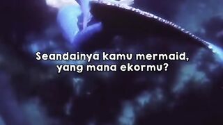ada yang kayak siren #mermaid #radexn 2