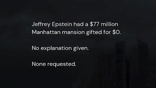 A $77 Million Gift for $0? The Epstein Mansion Scandal ????????