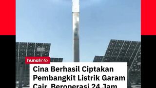 Energi matahari, tapi 24 jam ???? Garam cair jadi kunci revolusi listrik masa depan ⚡????