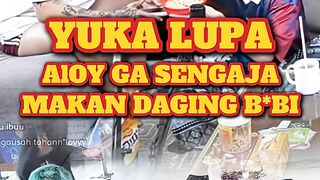 ALOY MAKAN BABI LAUT ????????