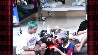 aloy dikasih bakmi babi sama yuka  #airasiabet #aaaclan