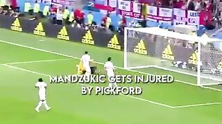 Mandzukic Revenge on Pickford
