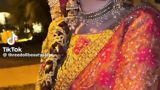 Complete Mehndi Bridal Look