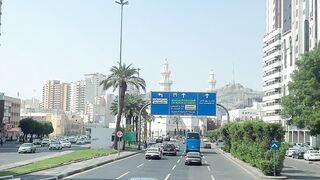 scenic drive through makkah saudi arabia | Professional HD Video