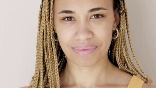 The Bold and the Beautiful - a woman breaks into a big smile | Trending HD Video