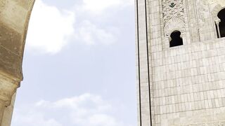 majestic hassan ii mosque architecture in casablanca | Professional HD Video