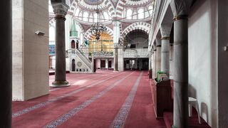 stunning interior of historical mosque | Professional HD Video