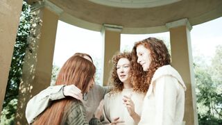 Funnyfuzzy - young women having a conversation | Trending HD Video