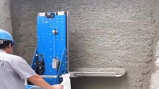 One Machine Instead of 10 Workers? Plaster Your Walls in Minutes!