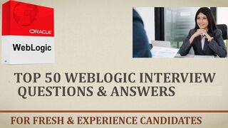 Oracle WebLogic Server Interview Questions & Answers ⚡ |  @AliAzizQualityEducation ​