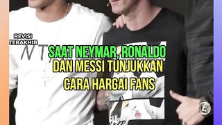 The Power of Gratitude: Ronaldo, Messi & Neymar ????✨