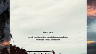 "Menghadapi Rintangan Menuju Kebahagiaan"