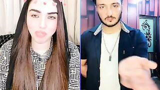 beautiful punishment pk live show Pakistani boy vs Indian item hot girls