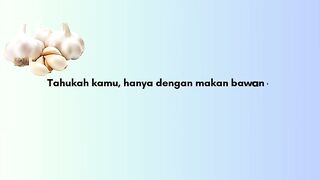 Manfaat Bawang Putih JIka di Makan