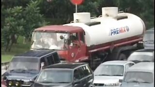 Wajah Jakarta 1997—ramai