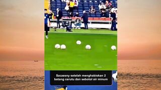 Goal keeper paling slowly