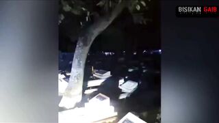 penampakan di kuburan