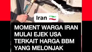 Inilah momen warga Iran yang memilih menghadapi situasi dengan cara unik: pakai jokes