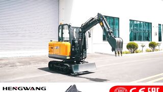 Unbeatable Deal! HW-26 2-Ton Mini Excavator: High Power, Low Price + FREE SHIPPING!