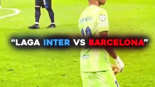 Laga sengit inter dan barcelona