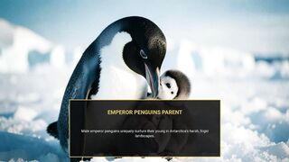 Heartwarming Penguin Dad Adopts Orphan Chick!