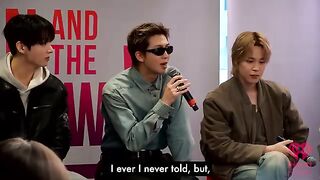 BTS at the elvin Duran show