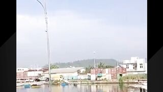 Detik detik gempa di Maluku Utara dan Manado gempa