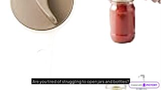 bottle opener, and jar opener—all in one tool.