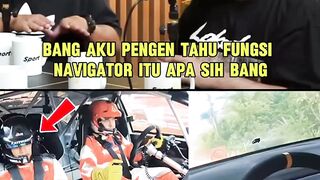 TUGAS SEORANG NAVIGATOR, ORANG DI BALIK PENGEMUDI RELI  #mamatalkatiri #sportscar #rally #sports #faktamenarik #shorts