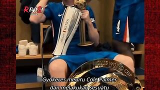 Gyökeres melakukan tindakan kotor pada penggemarnya sendiri dengan meniru Cole Palmer.????????