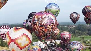 Balon udara Wonosobo #balonudara