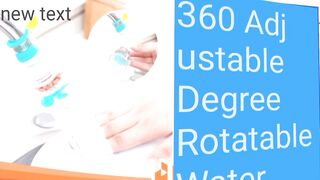 360 Adjustable Degree Rotatable Water