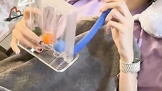 alat bantu medis untuk latihan pernapasan!