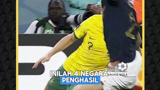 4 negara penghasil pemain terbaik