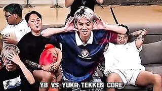 Yb vs yuka tekken core ???? #yb #marapthon #core #shorts #shortvideo #tekken