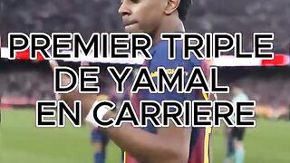 Triplé magistral de Lamine Yamal