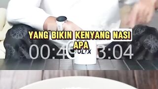 APA YANG MEMBUAT NASI MASAK? PROTEIN ❓  #celanapendek #drtirta #kesehatan #pendidikan #kuliner #makan #sehat