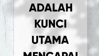 Tindakan adalah kunci utama mencapai kesuksesan