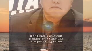 Ingin benahi wasit Indonesia, Erick Thohir akan datangkan Pierluigi Collina!